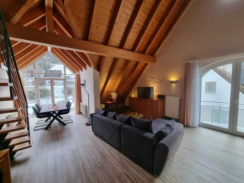 94sqm vacation apartment in the attic WLAN National Park Northern Black Forest quiet location - Image 1