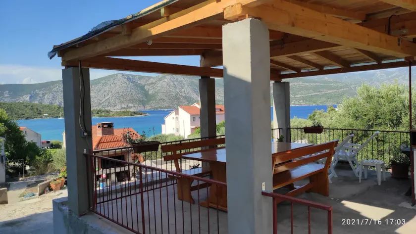 Appartamento di due stanze con terrazzo e vista mare Kneza, Curzola - Korčula (A-4342-b) - Image 1