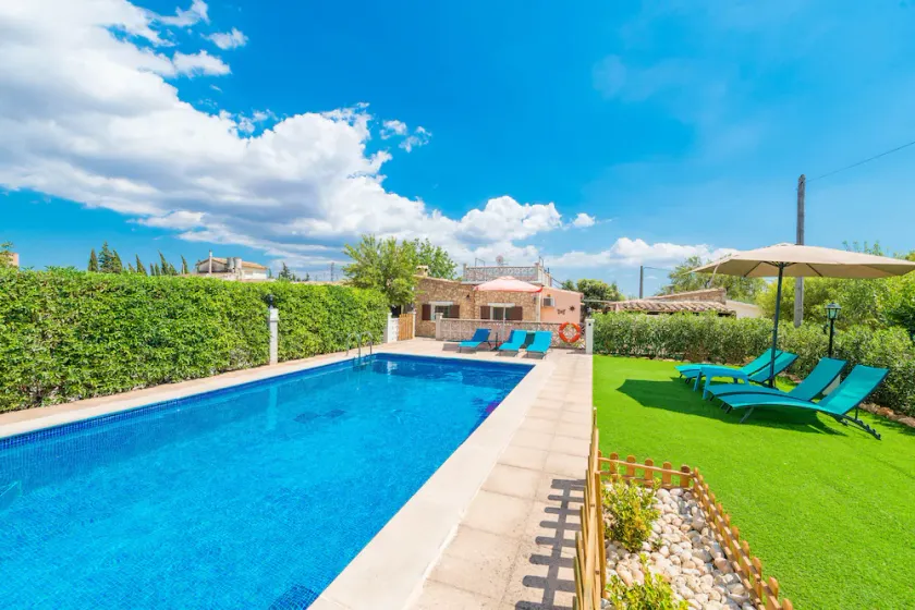 CAN TOMEU - Beautiful villa with private garden and pool in a quiet area. Free WiFi - Image 1