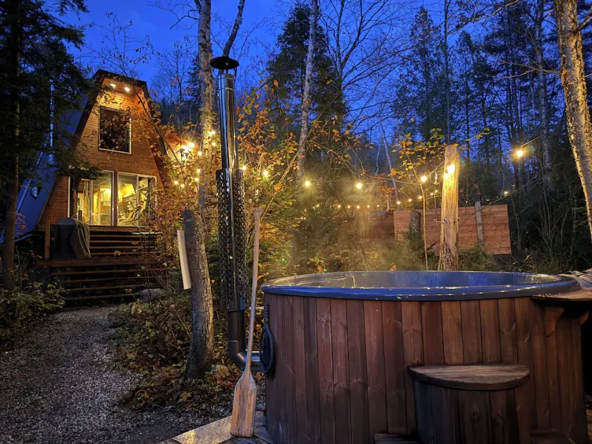 River/ Wooden hottub Luxurious Shack in the forest  - Image 1