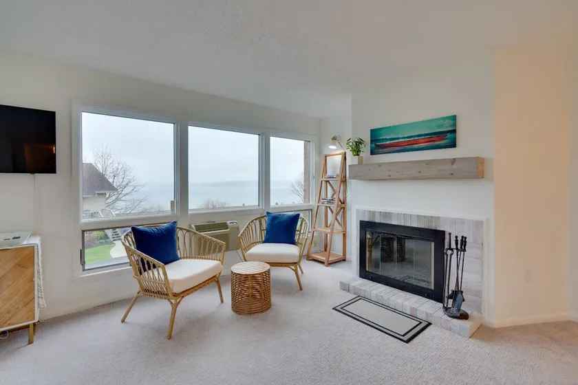Lakefront Dewittville Condo with Private Deck! - Image 1