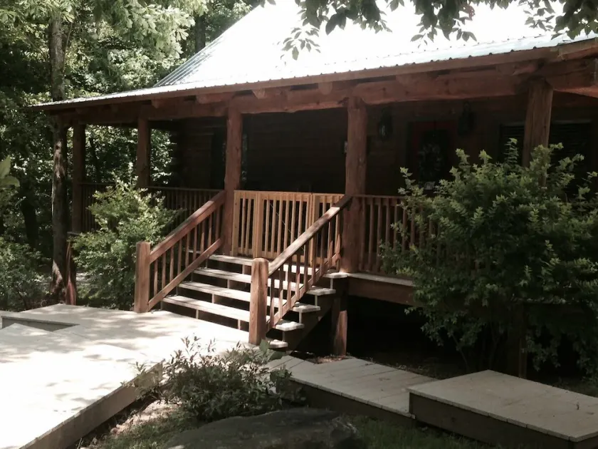 Moose Tracks Lodge på Johnson Lake - Gated Community-Cabin har badtunna - Image 1