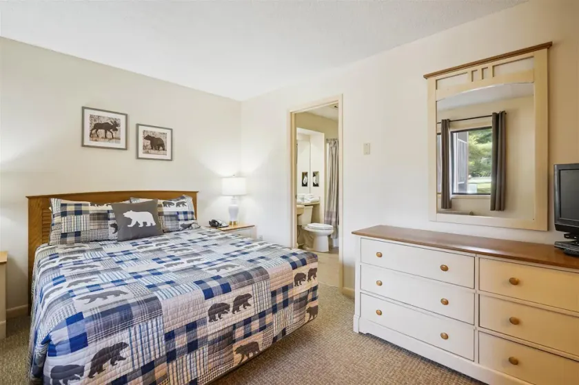 Cedarbrook Deluxe 1 bedroom Queen Suite with outdoor heated pool 102 - Image 1