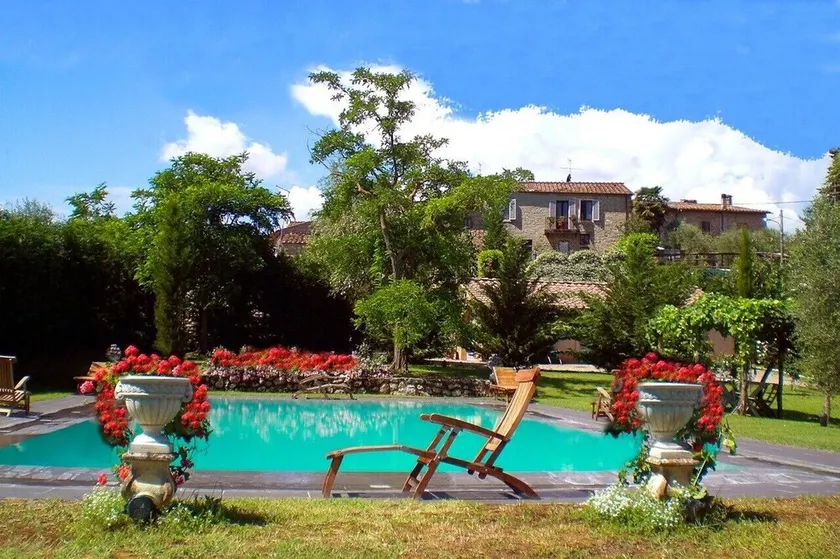 Toscana Lyxig rymlig villa privat pool Wi-Fi fri nära Siena Family Frendly - Image 1