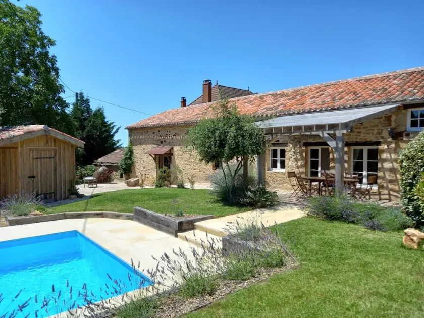 Charmerende sommerhus med pool de Lavendler - Image 1