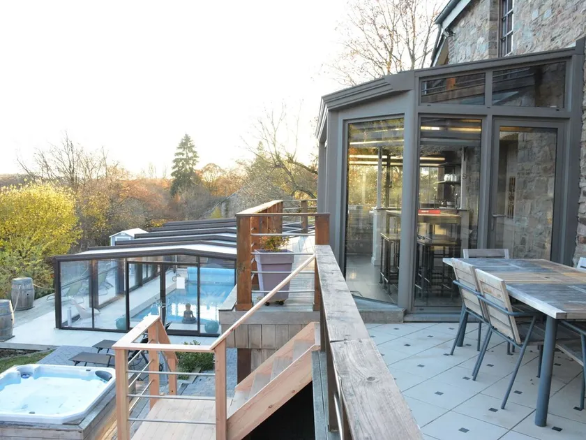 Splendida casa totalmente attrezzata con giardino, piscina e terrazza | Vista sulla natura - Image 1
