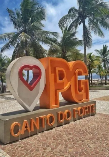Apê Canto do Forte - PG - 40 metros do mar - Image 1