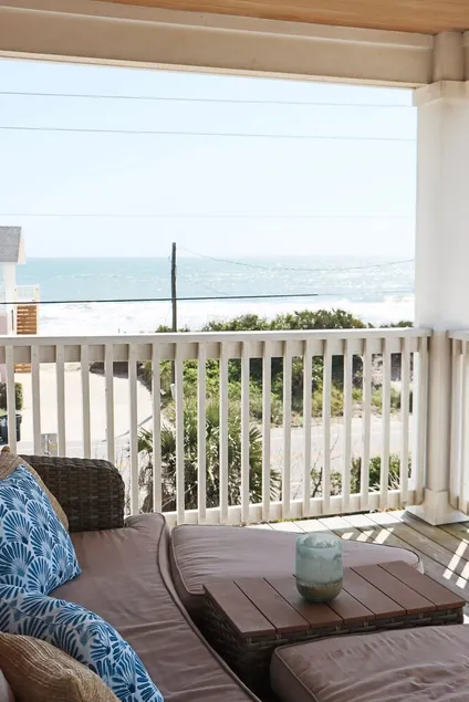 Casa Vilano~steps to the beach, pet + family friendly, fenced yard, heated pool! - Image 1