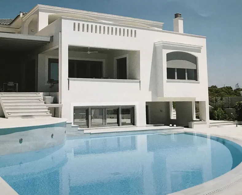 Beach front villa with Spetses view - Image 1