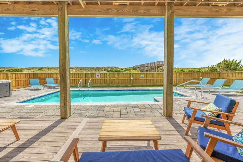 Weit offene Ansichten! Oceanfront w / Pool & Bar, Whirlpool, Game RM, Gehweg zum Strand - Image 1