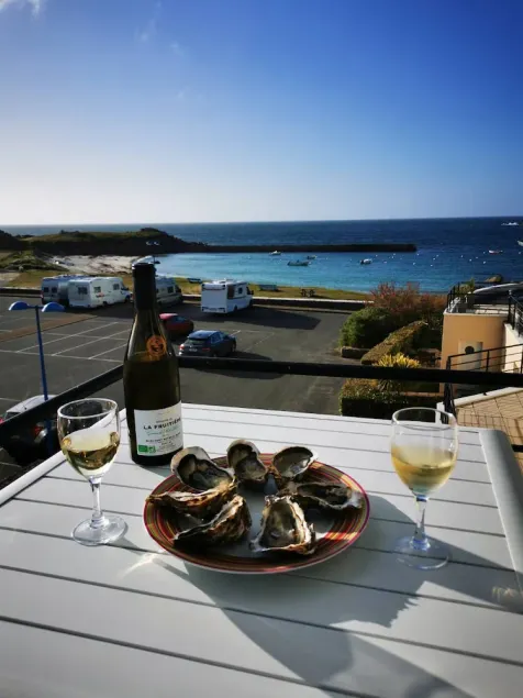 Les Terrasses de Kerfissien vue mer 2-6 pers Holim' Prest - Image 1