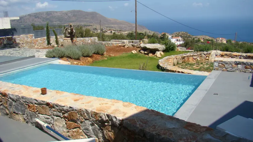 Maisonette with magnificent views of the Aegean Sea and shared swimming pool - Image 1