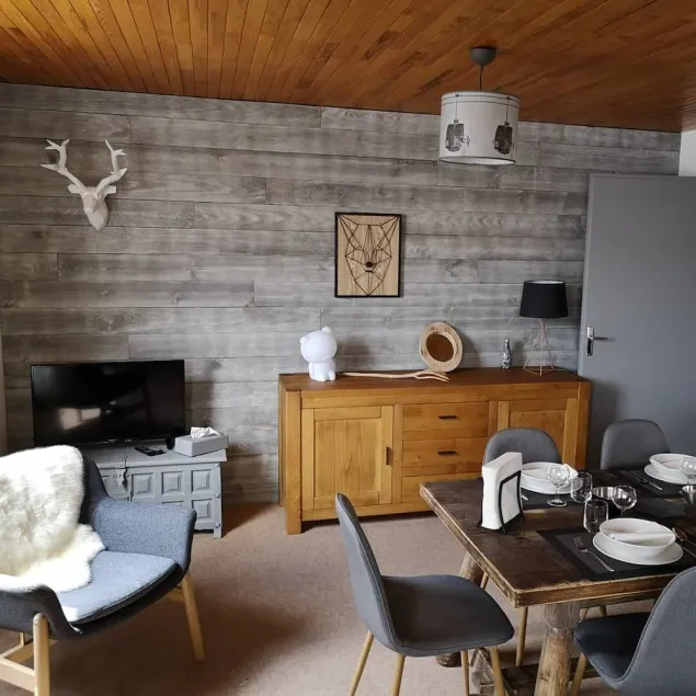 58 m2 lejlighed varm ved foden af bakkerne med åben udsigt syd - Image 1