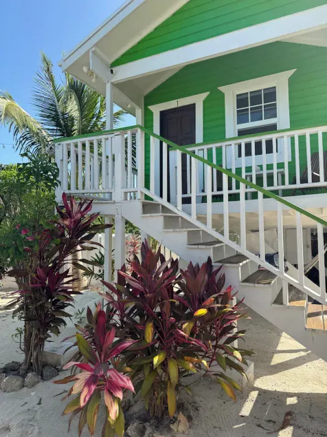 Secret Beach Cabanas, Green Cabana. Sea Views just steps to water access! - Image 1
