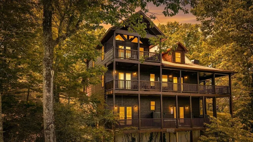 Luksus Log Home med udendørs brændeovn og meget mere. - Image 1