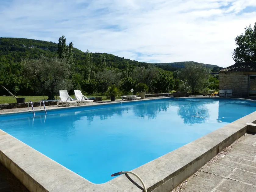 Grand studio indépendant  avec piscine dans nid de verdure au coeur du Luberon - Image 1
