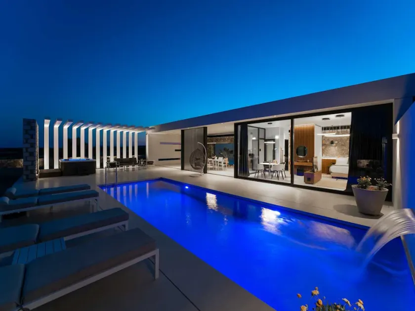 Modern Rhodes Villa | 1 Bedroom | Villa 6.4 | Great Sea Views | Jacuzzi | Close to Beach - Image 1