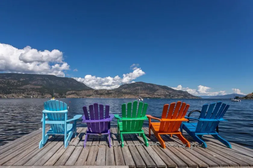 Downtown Kelowna Lakefront oasis with private dock and panoramic views - Image 1