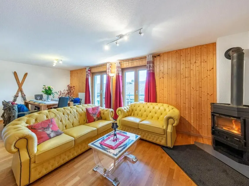 Chalet, wifi, ski-in/ski-out & foot of the slopes, view mountain, balcony, fireplace or stove, tv - Image 1