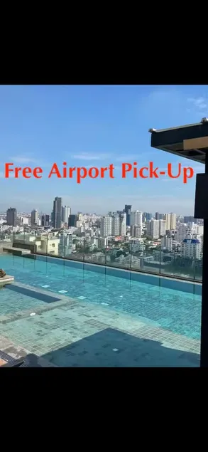 Luxury condo, Rooftop Pool, EMQUARTIER  bts, Free Airport pick up - Image 1