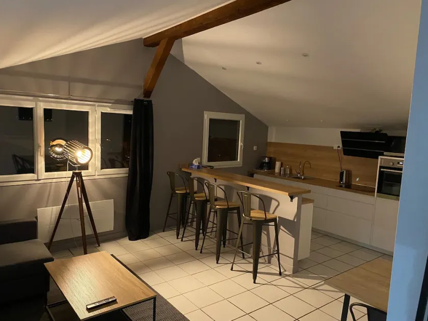 Downtown apartment with a private parking space. - Image 1