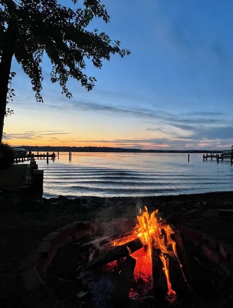 Waterfront Oasis w/ Private Dock, Firepit, Arcade & Sunset Views - Image 1