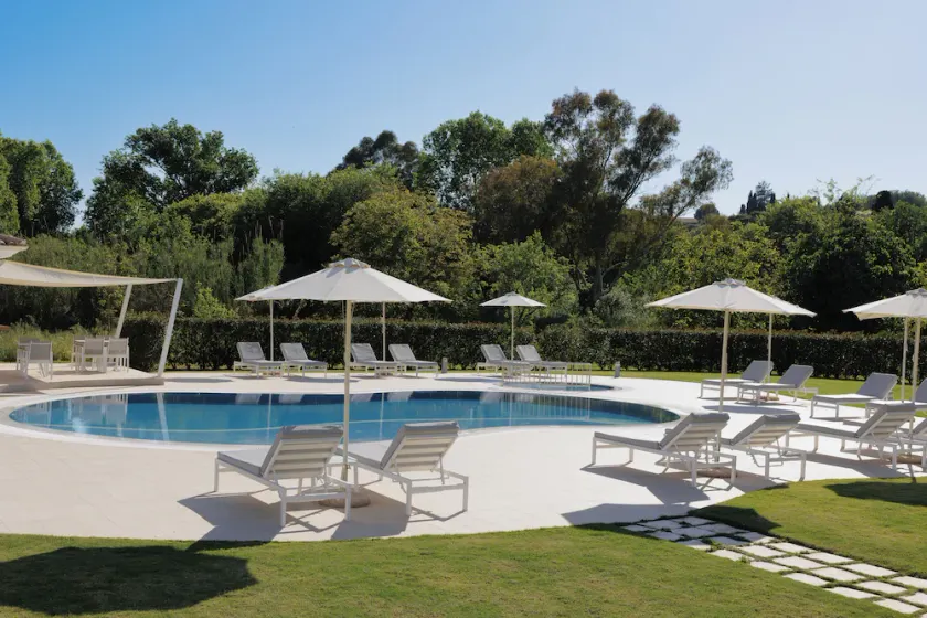 Deluxe Pool-View Apartment - 50m from Dassia Beach - Image 1