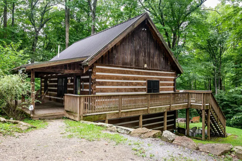 Log Cabin Near State Park | Hot Tub, Game Room & Fire Pit 2BR, 2.5BA - Image 1