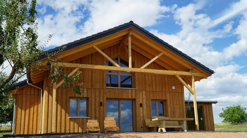 Cozy chalet in the Palatinate Forest with sauna and hot tub in Rhineland-Palatinate - Image 1