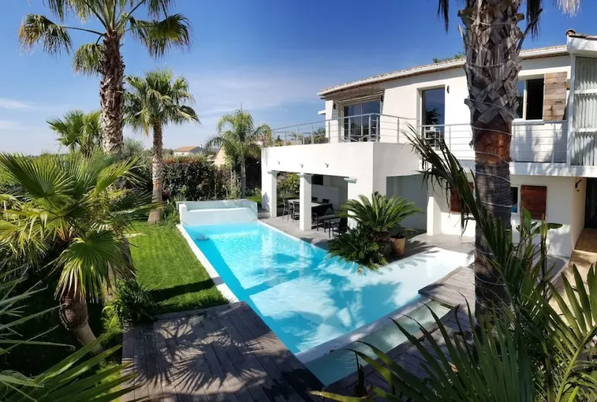 Villa , piscine chauffée, vue exceptionnelle, jardin exotique,  classé 4* - Image 1
