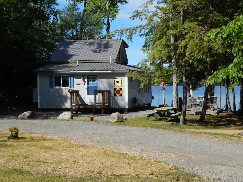 10 Steps And You're  In Sebasticook Lake. This Is Where You Go To Unplug - Image 1