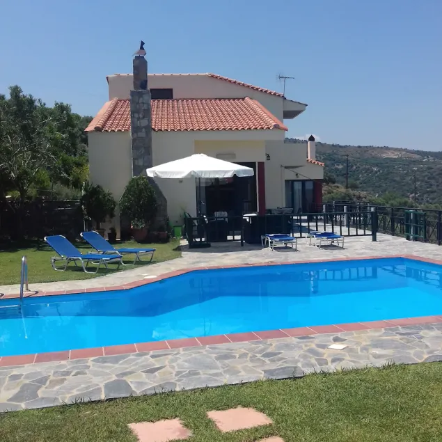 Villa \"Iliothea\" séjour privé, Milatos Crète, grande piscine, vue sur la mer jusqu'à 16 personnes - Image 1