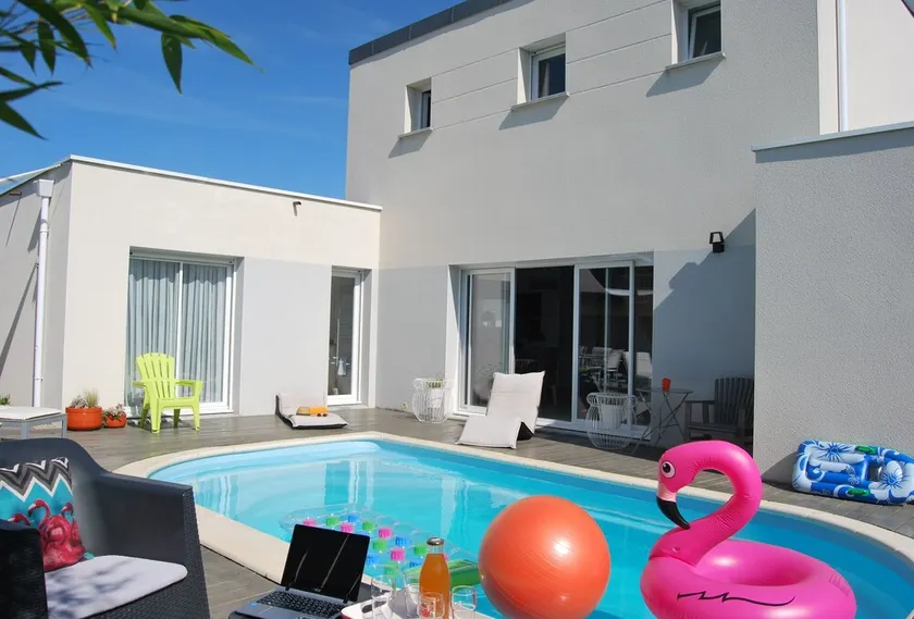 Ferienhaus mit privat Schwimbad, nähe  Strande und Cap Fréhel  Bretagne - Image 1