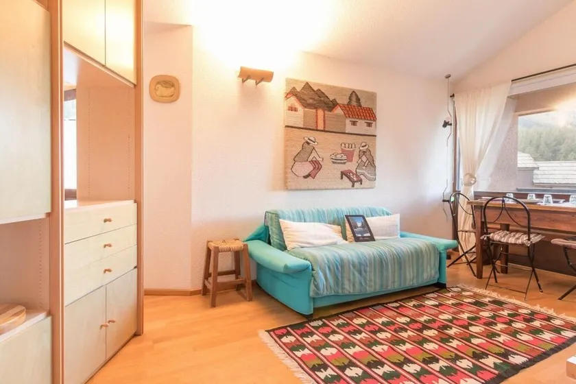 50m from ski lifts, 3rd floor, view mountain, balcony, parking, tv, 40m², Montgenèvre - Image 1