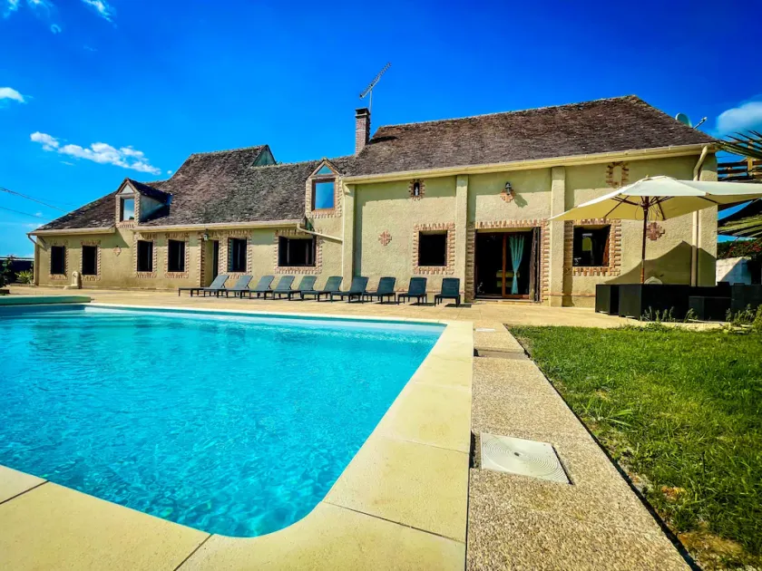 Villa Cocorico (45) 30 pers-piscine-1h30 Paris - Image 1