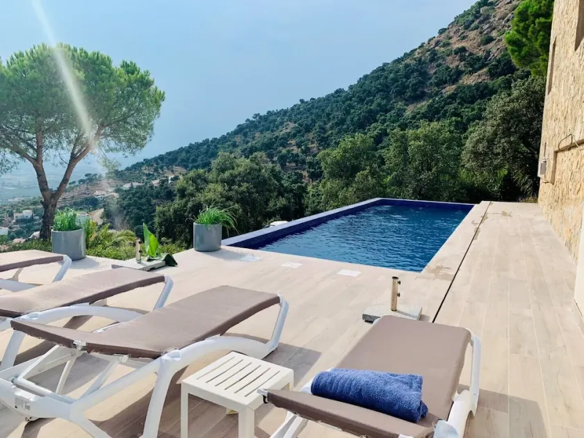 Ferienhaus in einmalig ruhiger Lage - Meerblick - privater Pool - Internet - Image 1