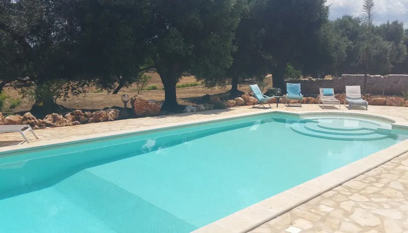 Trulli Momenti delle Stelle, private 12 m Pool, BBQ, roofed outside Kitchen - Image 1