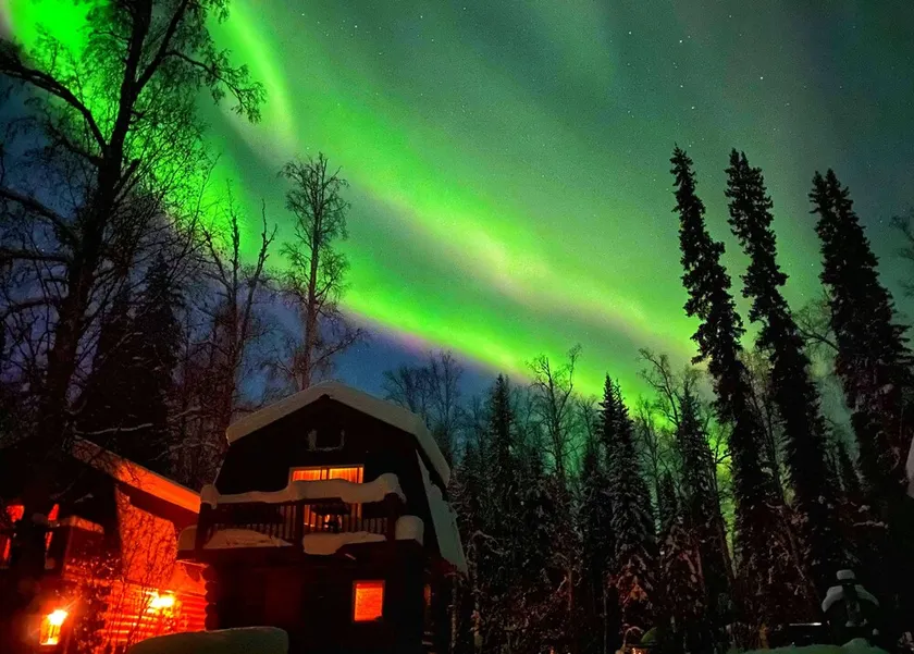 LOGHAVN på den smukke flod Chena! Sovepladser 4 * AURORA visning - Image 1