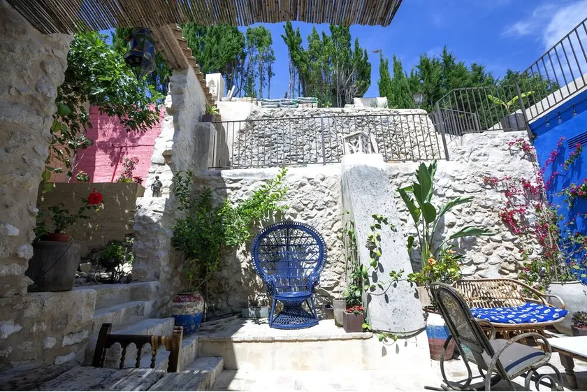 HOUSE BETWEEN SEA & MOUNTAINS IN A SMALL VILLAGE SURROUNDED BY ORANGE TREES - - Image 1