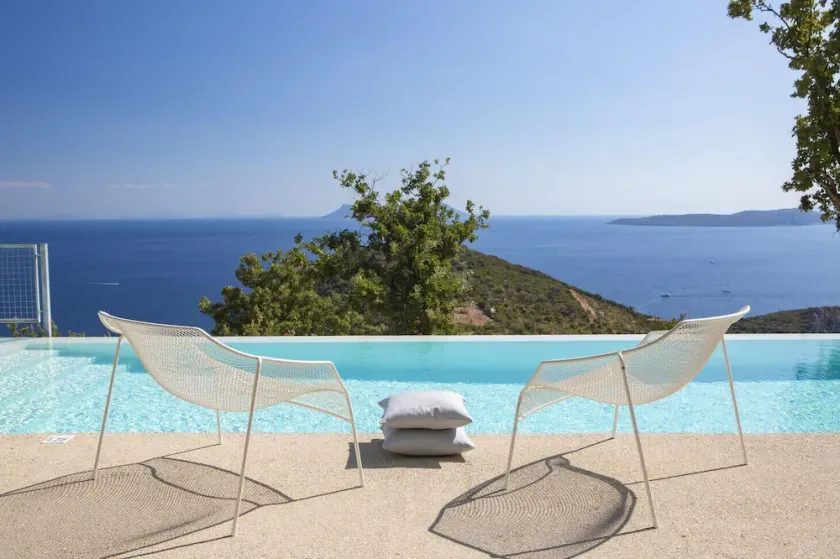Villa Sirina with stunning SeaView & private salt water pool - Image 1