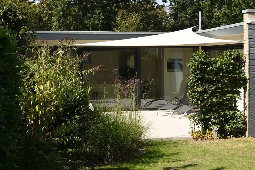 Patio bungalow 4-5 personer med solrig have nær stranden og klitter - Image 1