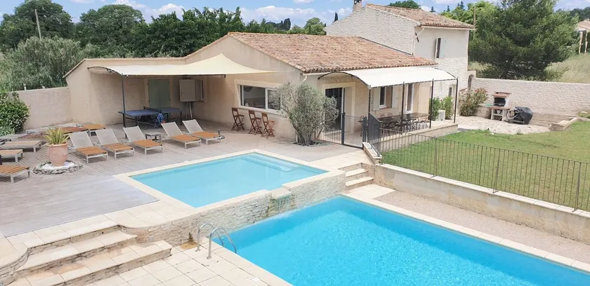 Mas de charme , 5 Chambres, idéal 3 familles avec piscine chauffée, tennis.... - Image 1