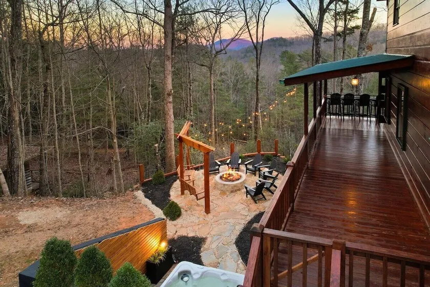 Beautiful Views ~ Hot Tub & Fire Pit Entertainment Area ~ Game Room - Image 1