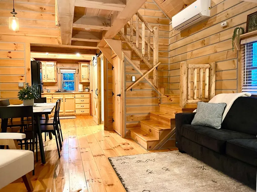 Secluded Shipshewana Log Cabin In the Woods - Image 1