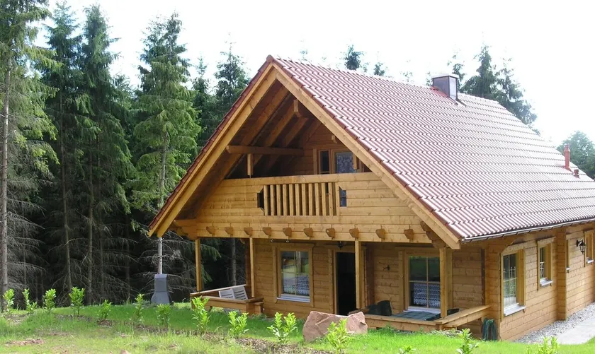 Cozy Finnish log cabin in the \"Palatinate Forest\" nature park (500 meters high) - Image 1