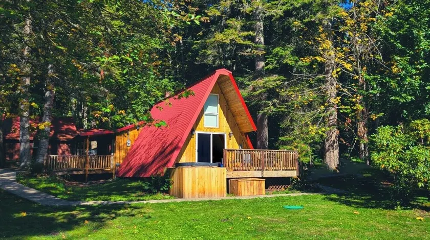 A-Frame Cabin - 5 Mins to NP - Tilted Timbers - Image 1