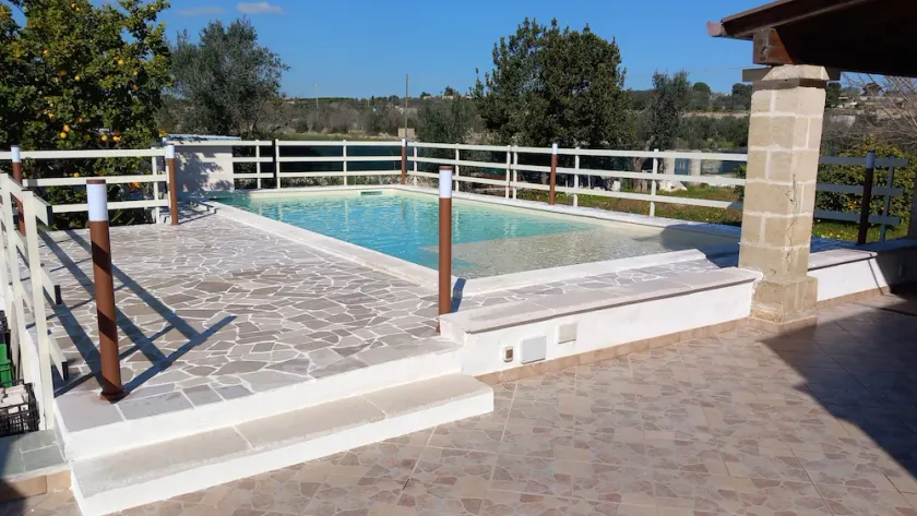 Villa Balia in Salento, surrounded by greenery and featuring a private pool - Image 1