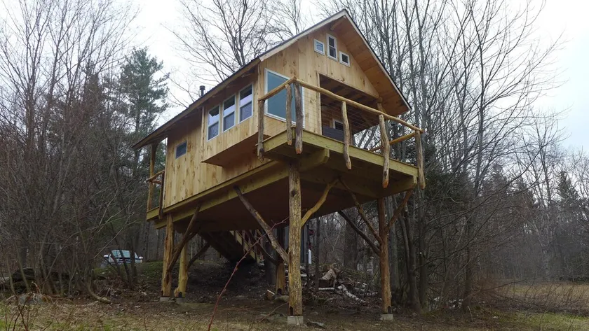 Cozy warm treehouse with Amazing views!  Winter Paradise! Hike from cabin - Image 1