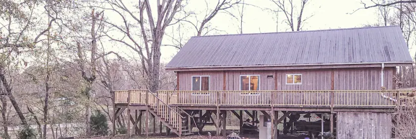 Riverfront Cabin Rental on Cahaba River - Centreville, AL - Monthly Stay Allowed - Image 1