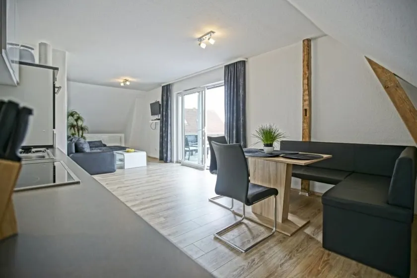 Oberes Apartment 1 mit Dachterrasse Ferienhaus in Mönkebude am Stettiner-haff - Image 1